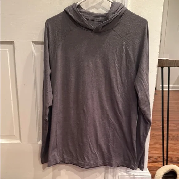 ALO Yoga Gray Hoodie - Picture 1 of 3
